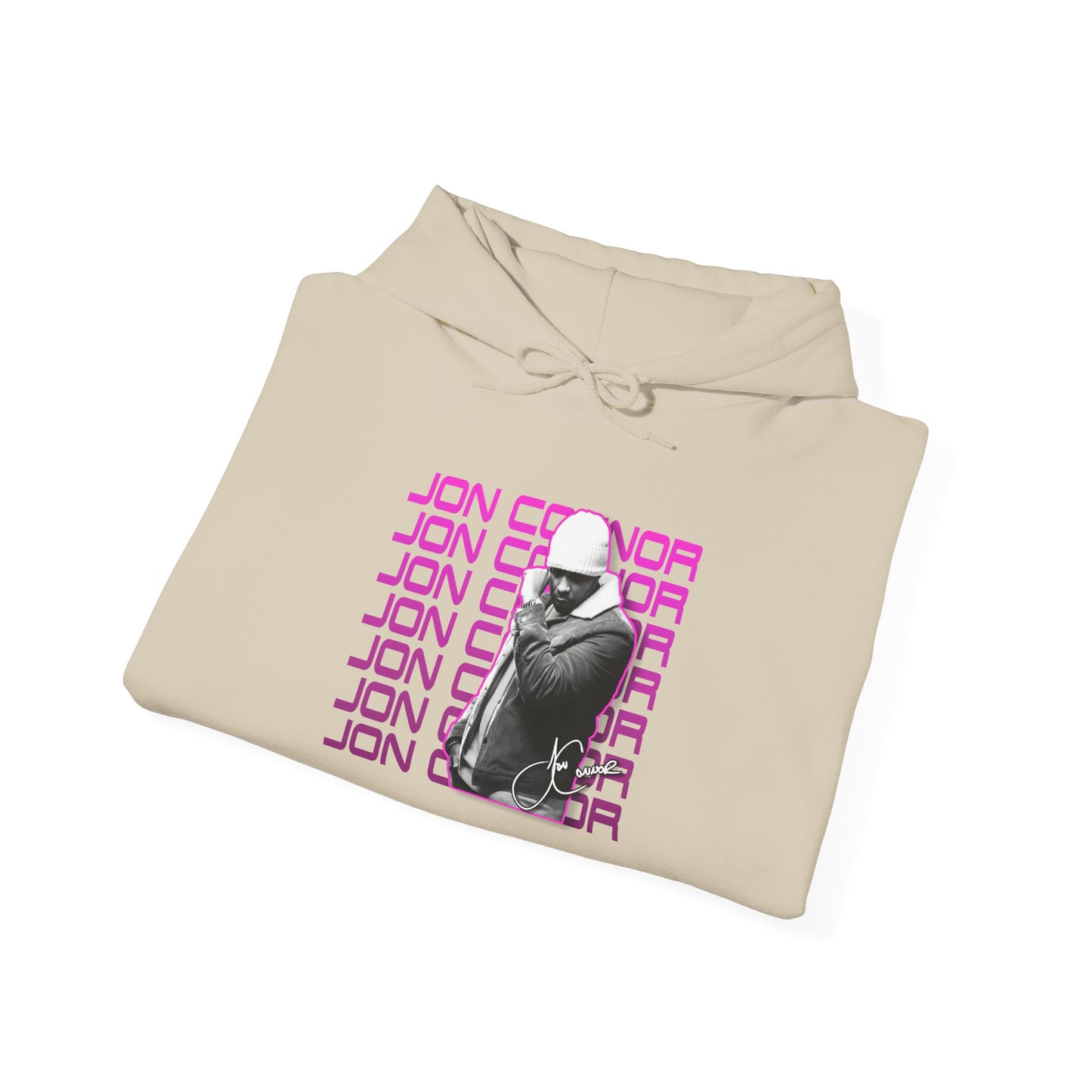 Pink Jon Connor Hooded Sweatshirt