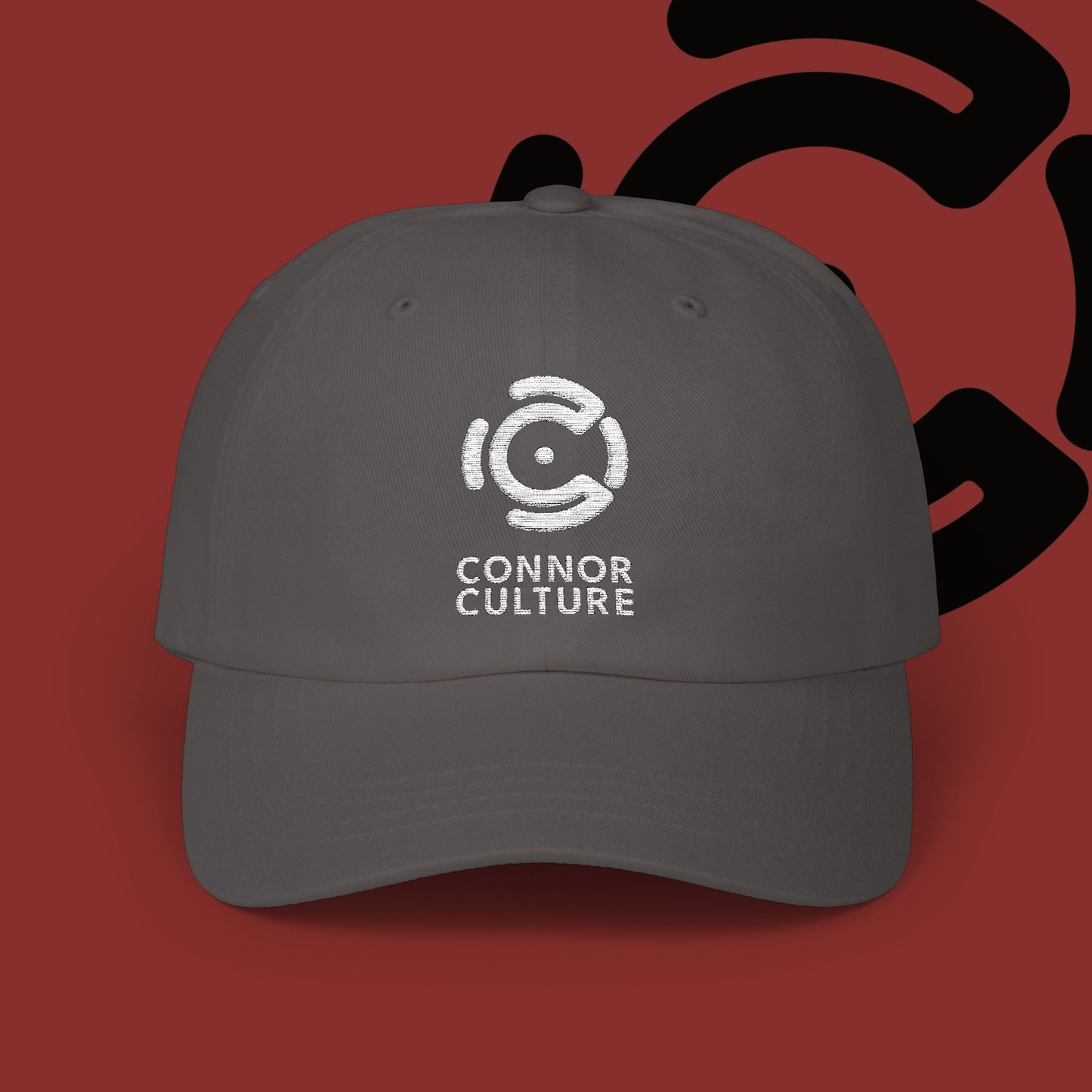 White Connor Culture Classic Cap