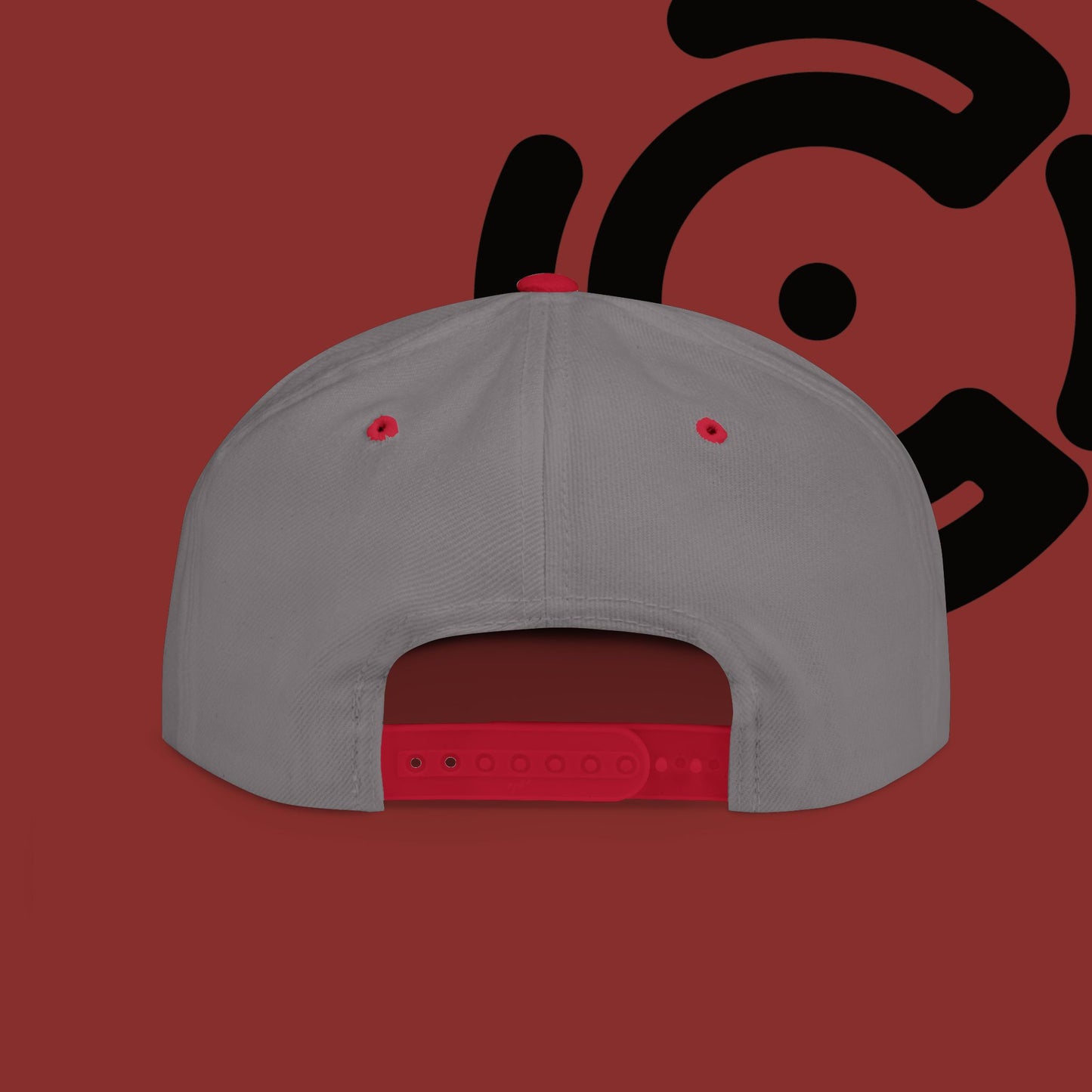 Black Connor Culture Flat Bill Snapback