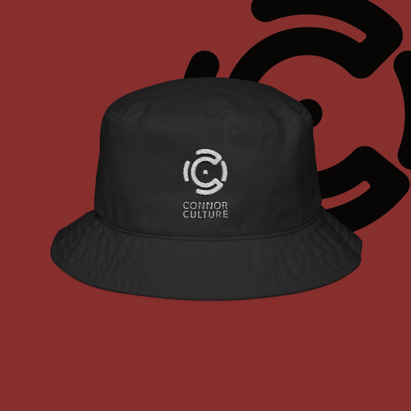 White Connor Culture Bucket Hat