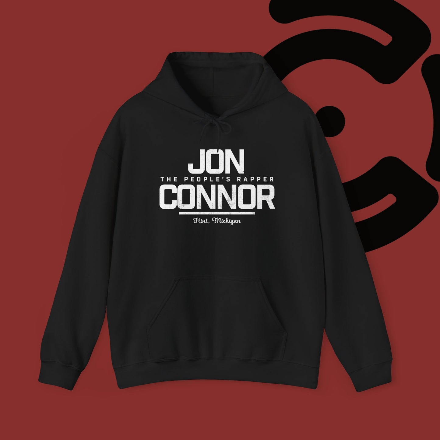 Jon Connor Flint, MI Hooded Sweatshirt