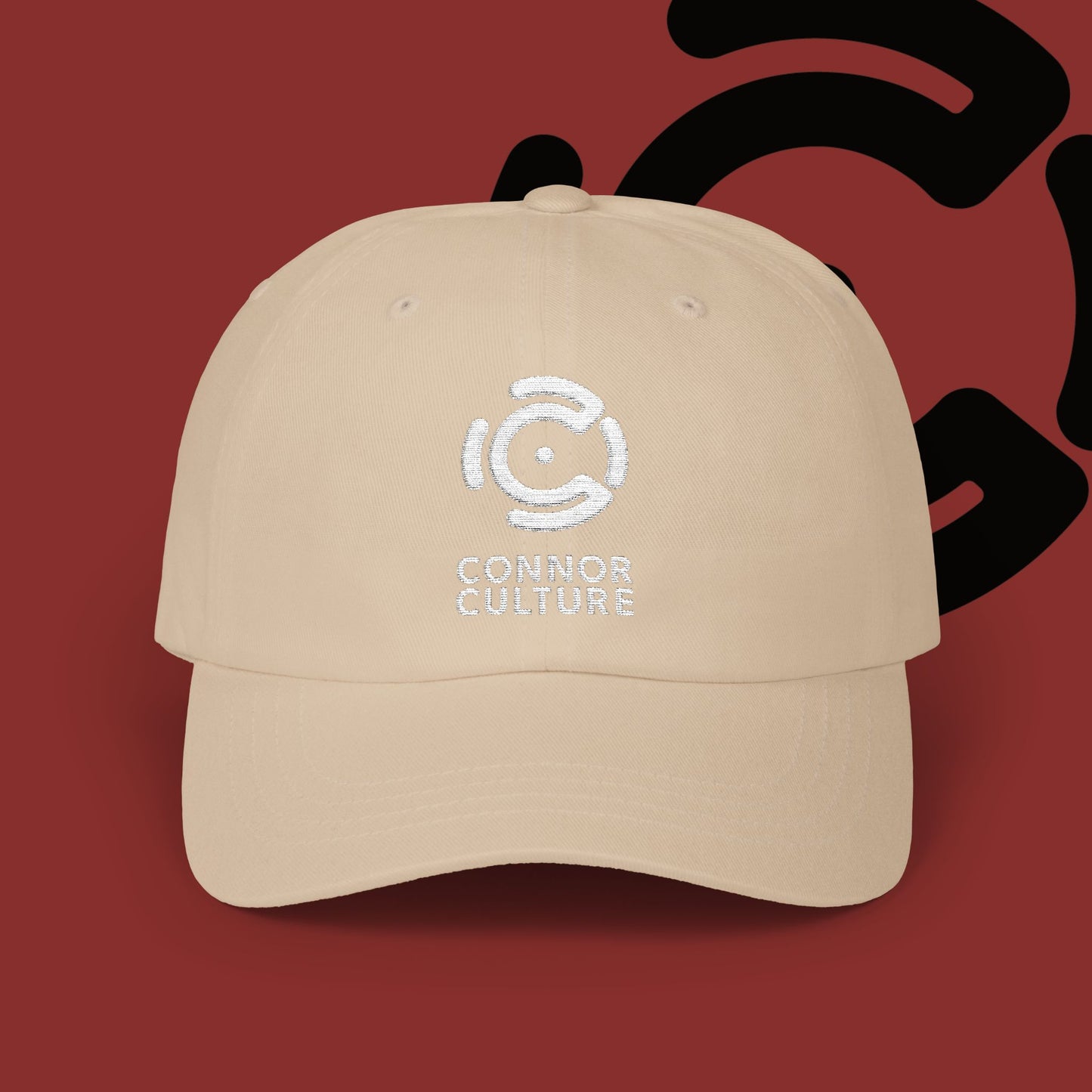 White Connor Culture Classic Cap