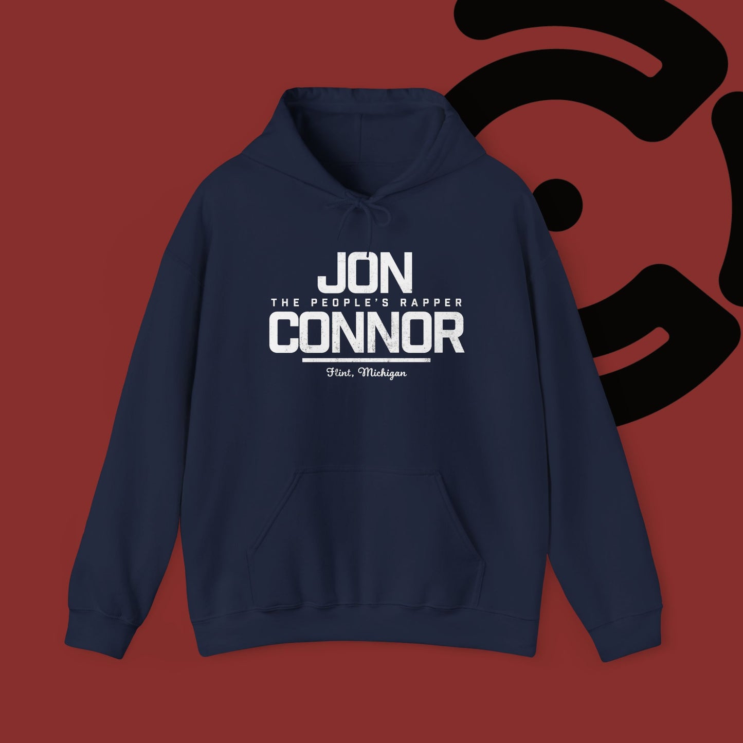 Jon Connor Flint, MI Hooded Sweatshirt