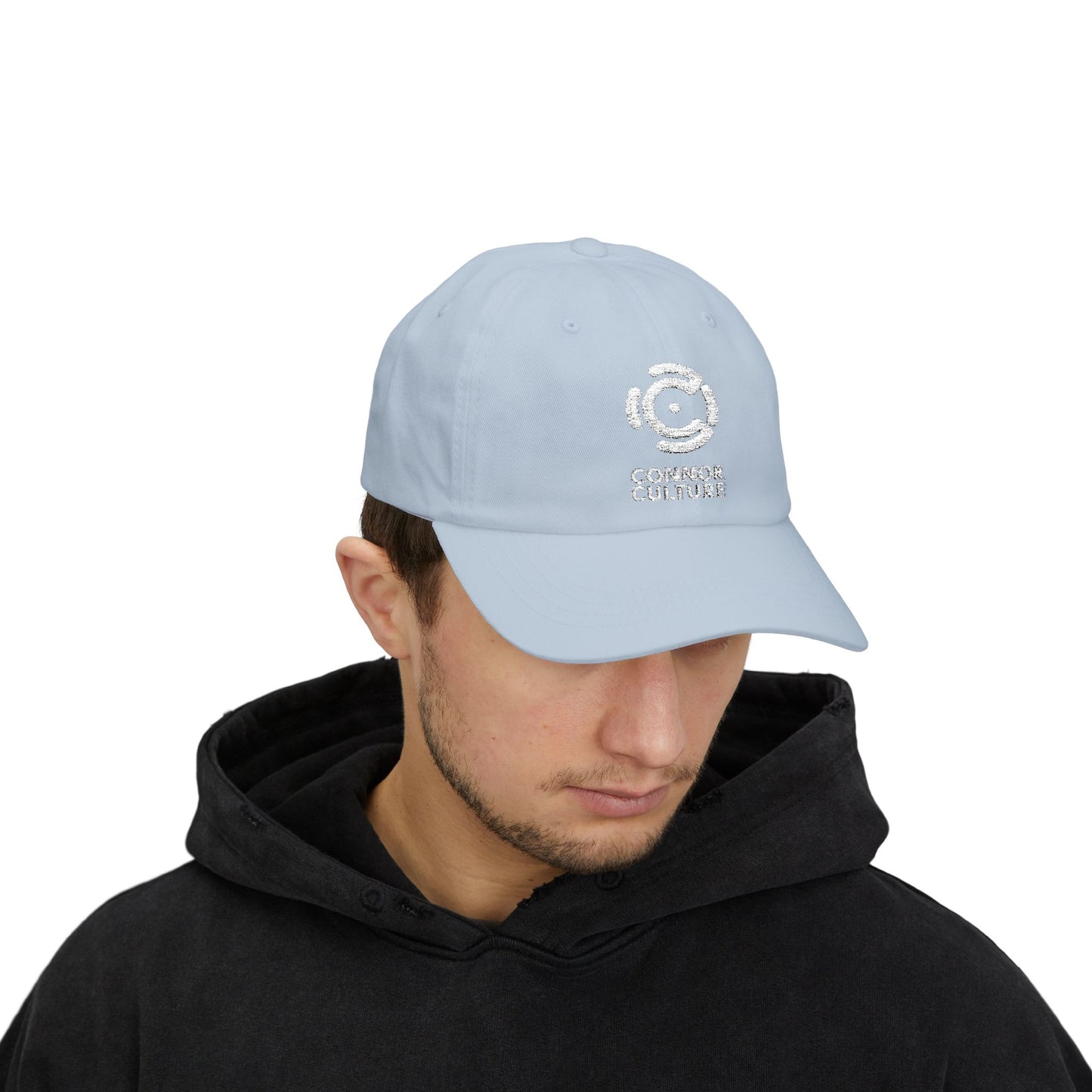 White Connor Culture Classic Cap