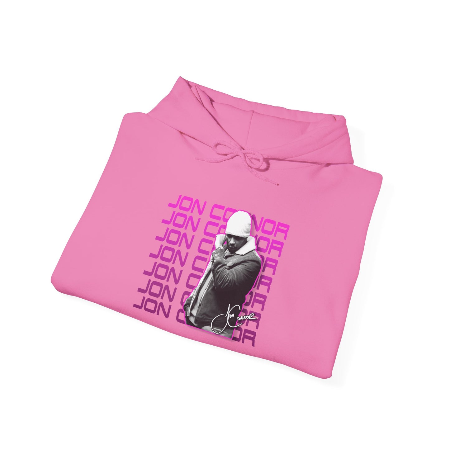 Pink Jon Connor Hooded Sweatshirt