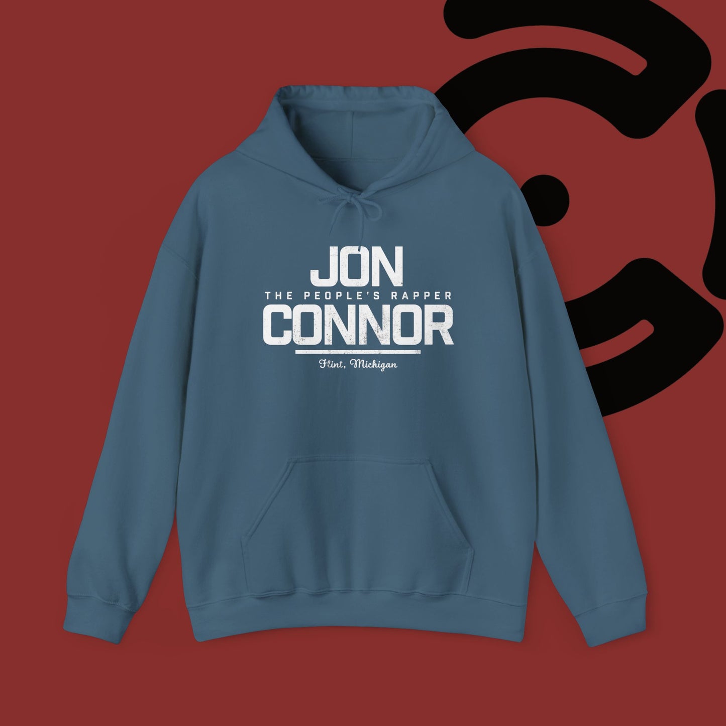 Jon Connor Flint, MI Hooded Sweatshirt