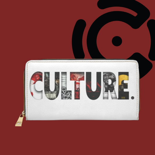 Culture "Signed" Zipper Wallet