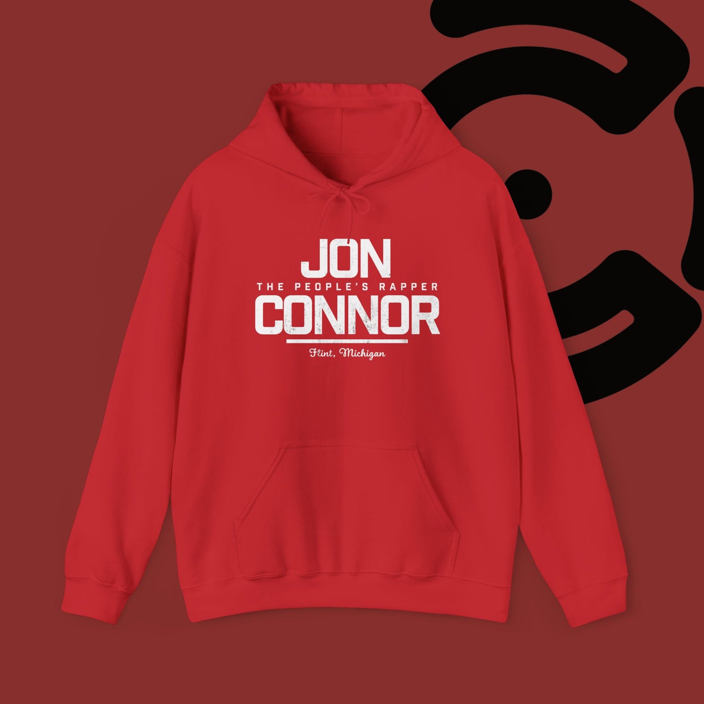 Jon Connor Flint, MI Hooded Sweatshirt