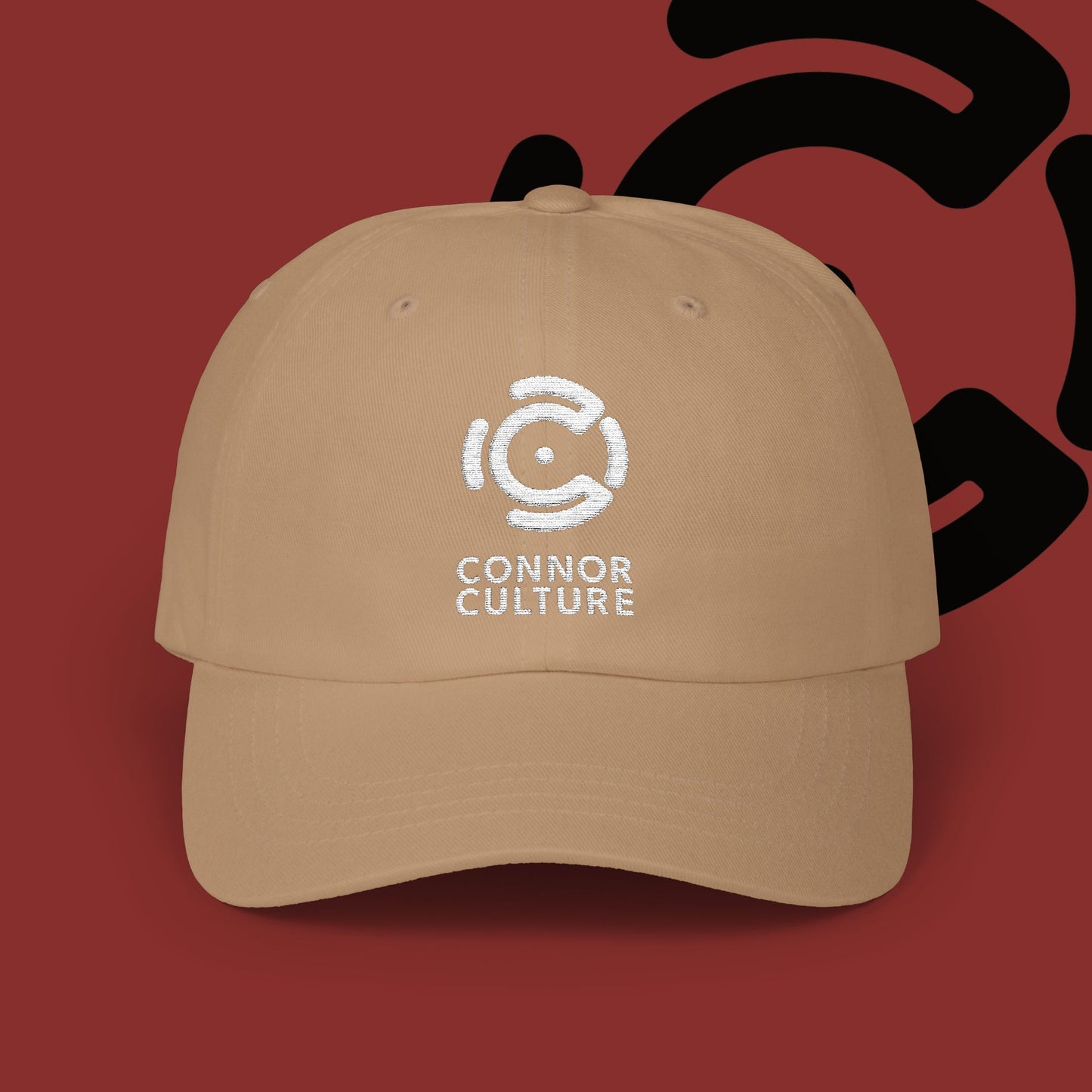 White Connor Culture Classic Cap