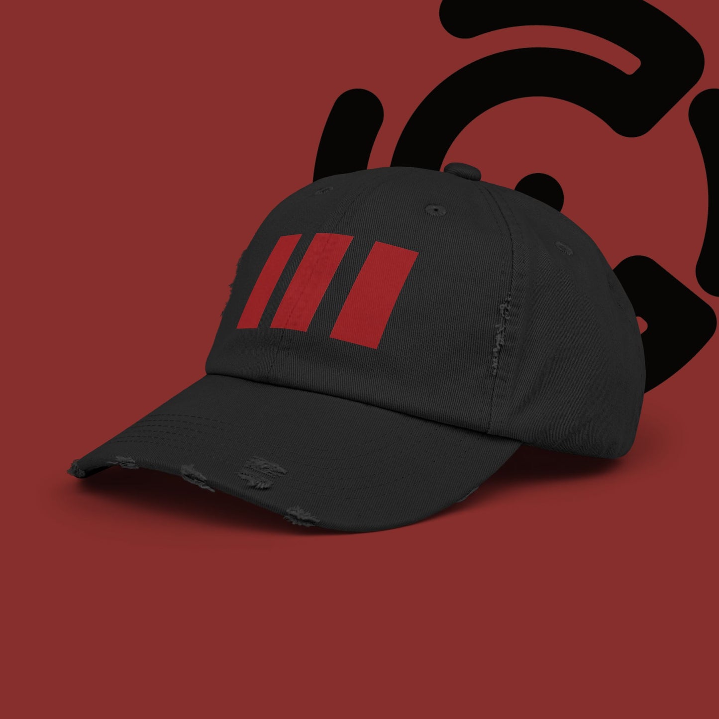 III Distressed Cap