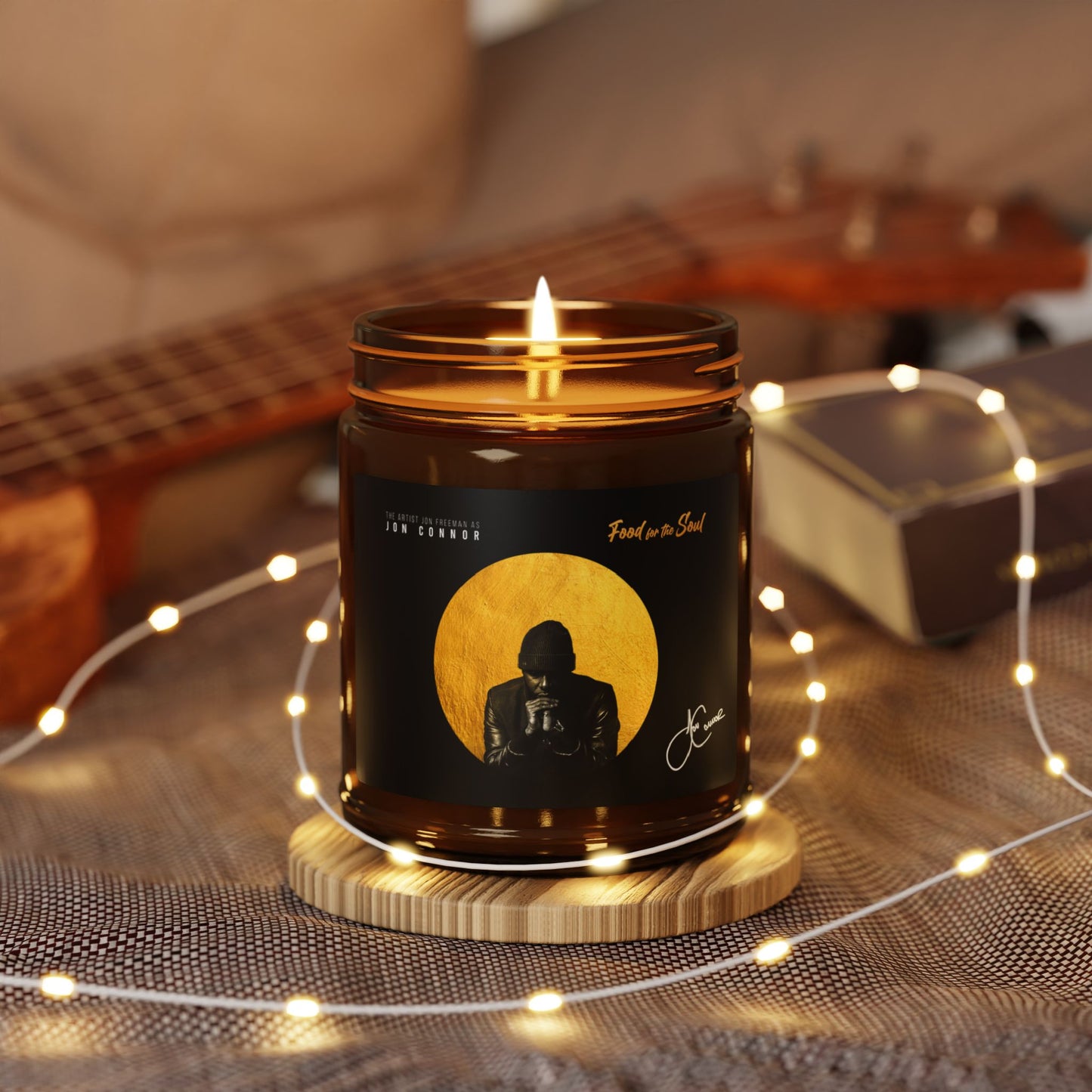 Food For The Soul Inspired "Signed" Soy Candles