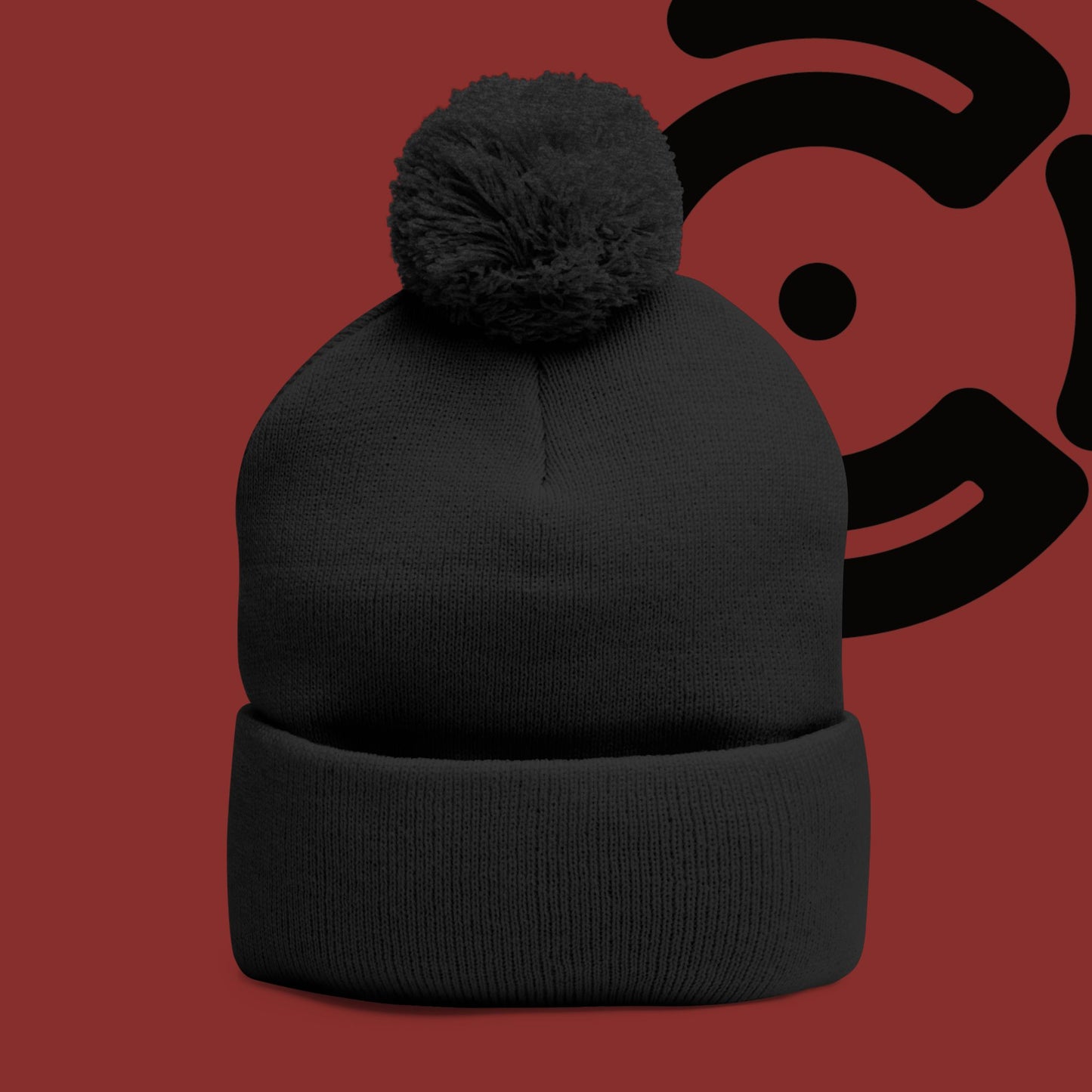 III Pom Knit Cap