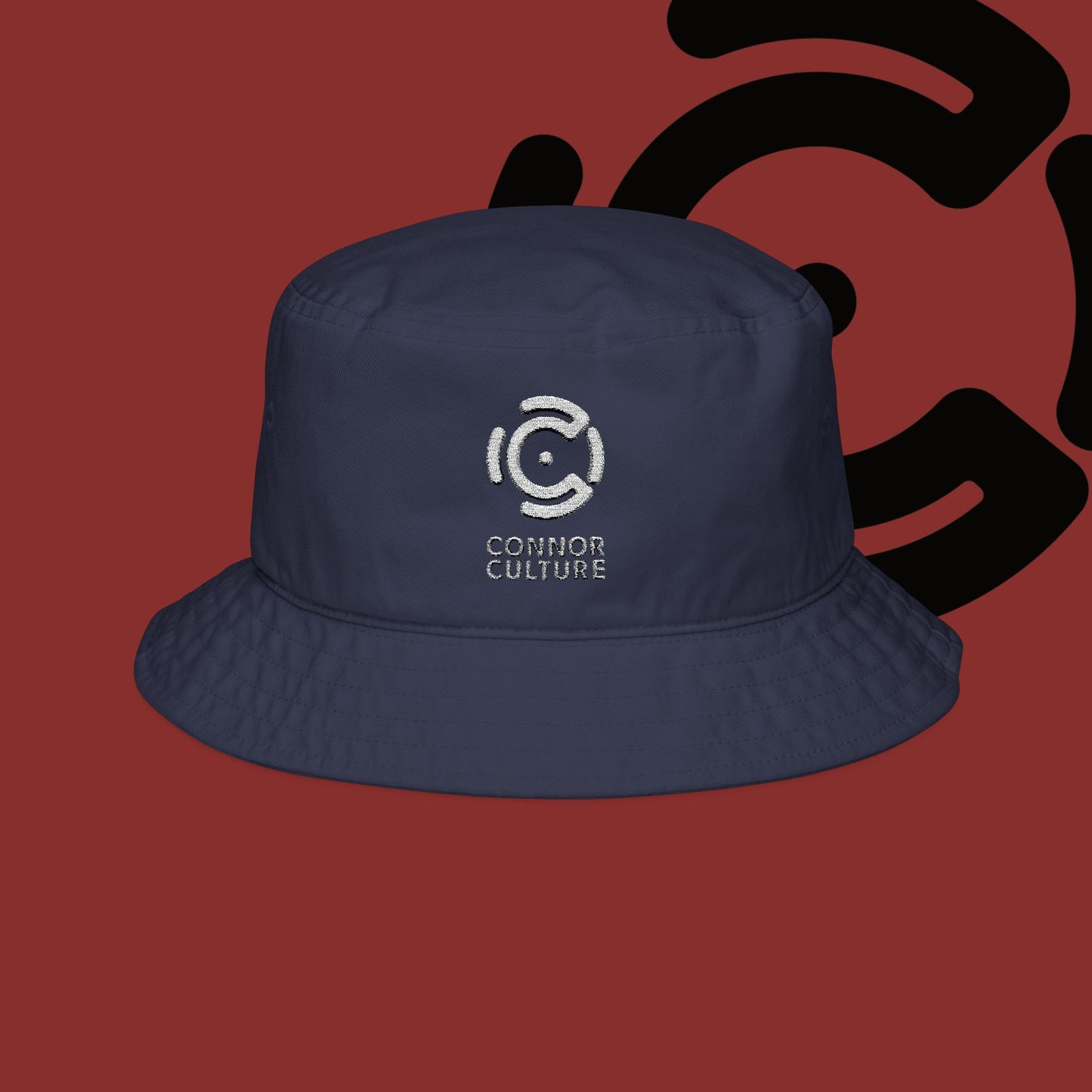 White Connor Culture Bucket Hat