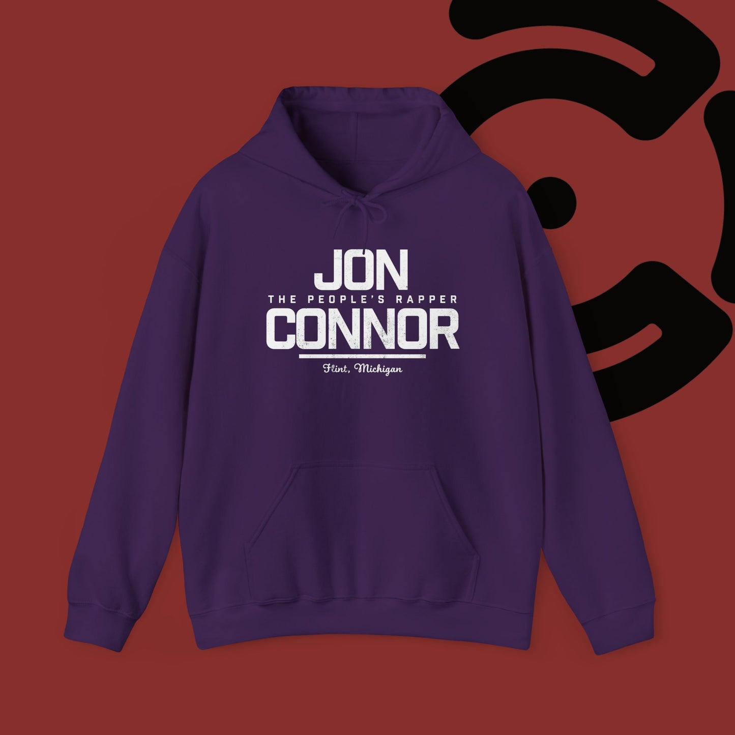 Jon Connor Flint, MI Hooded Sweatshirt