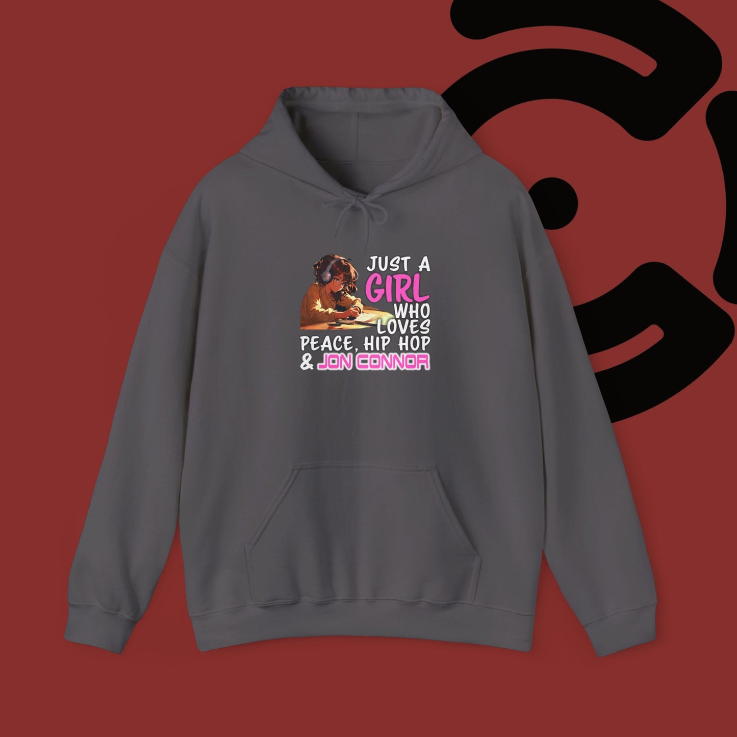 Peace, Hip Hop & Jon Connor Hooded Sweatshirt