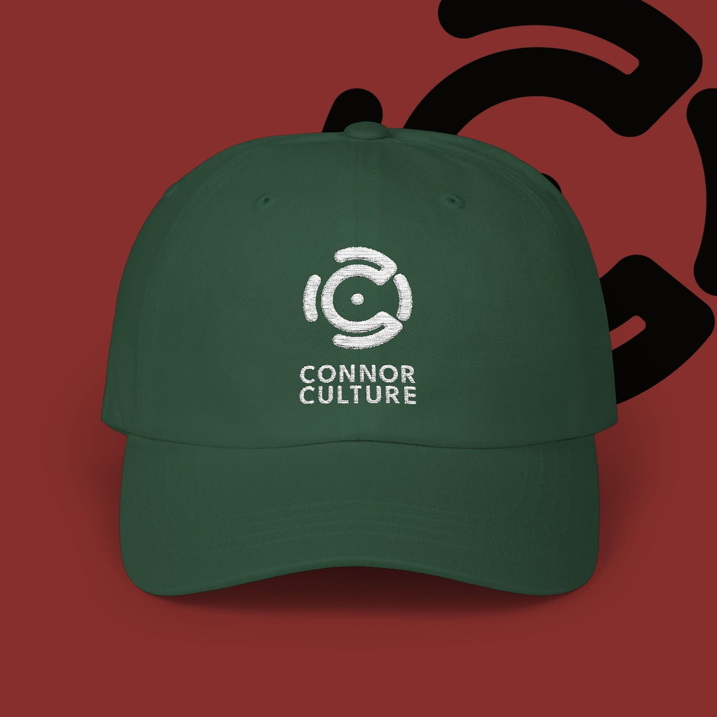 White Connor Culture Classic Cap