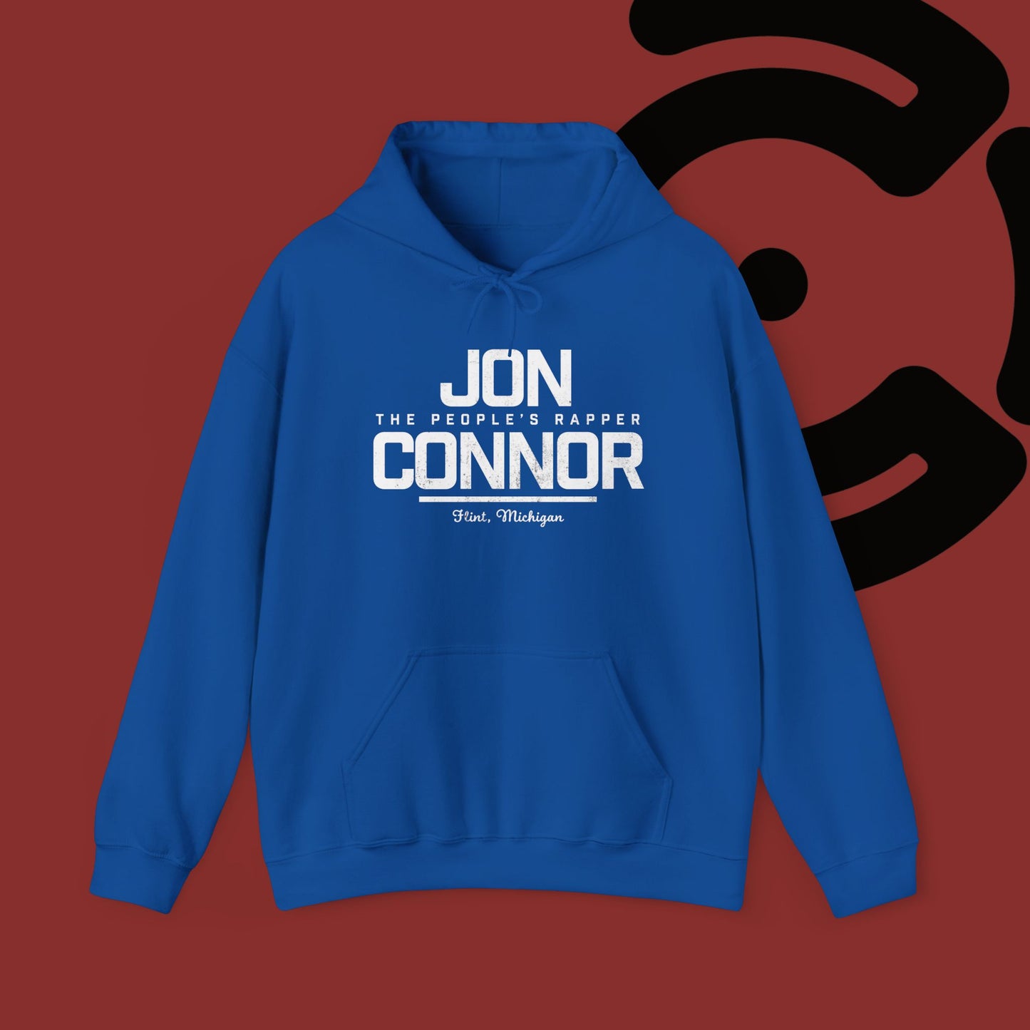 Jon Connor Flint, MI Hooded Sweatshirt