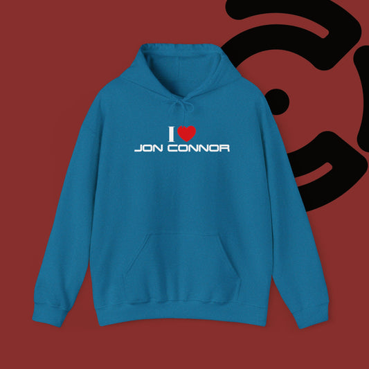 I Heart Jon Connor Hooded Sweatshirt