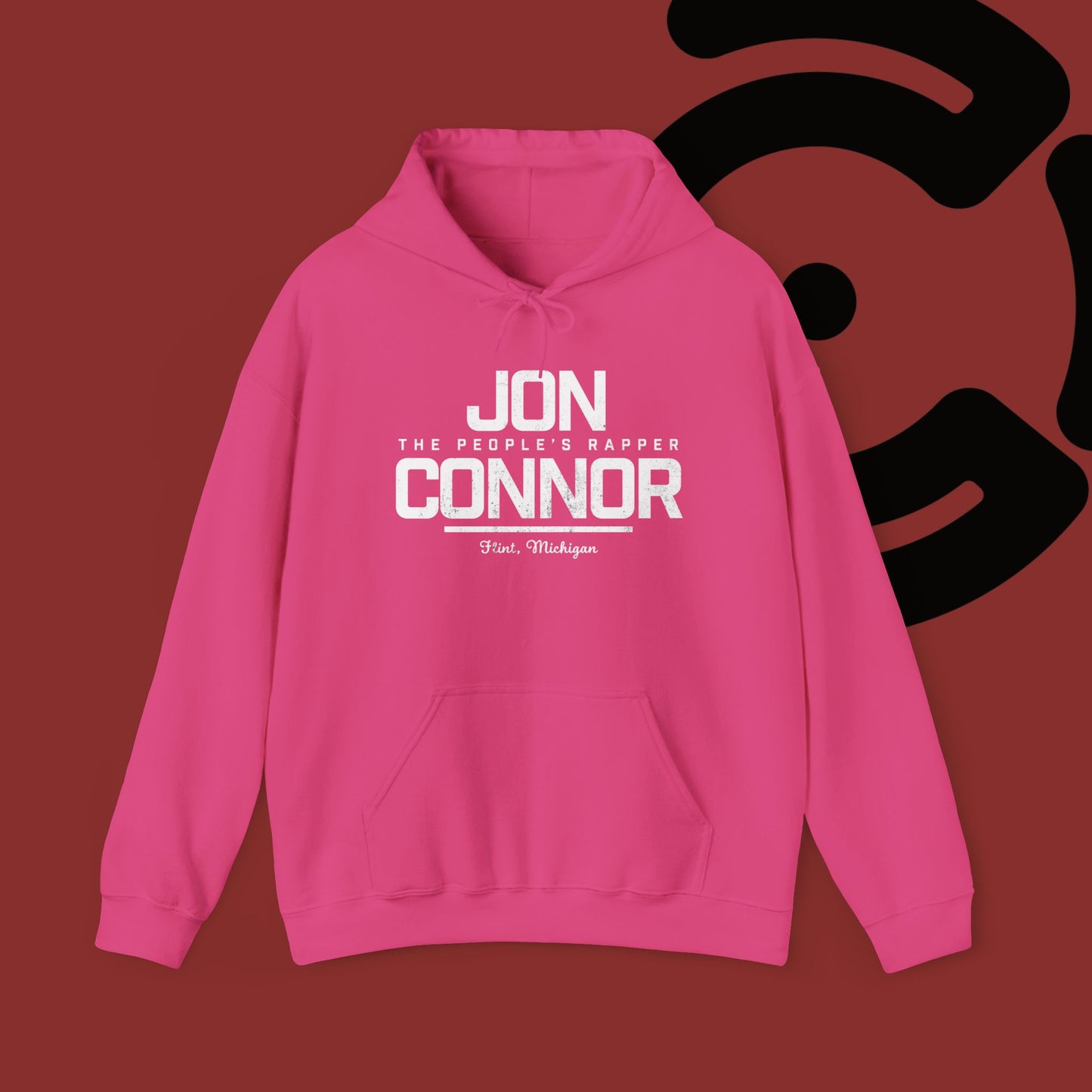 Jon Connor Flint, MI Hooded Sweatshirt