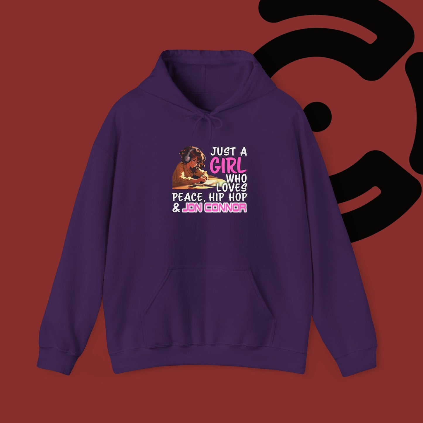 Peace, Hip Hop & Jon Connor Hooded Sweatshirt